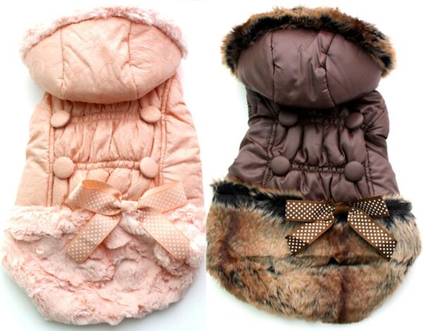 Winter Clothes with Bow and Buttons