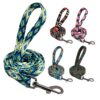 Nylon Custom Pet ID Collar Colorful Printed