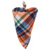 Cotton Dog Bandanas Plaid