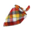Cotton Dog Bandanas Plaid