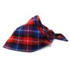 Cotton Dog Bandanas Plaid