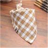 Cotton Dog Bandanas Plaid