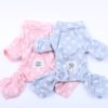 Floral Pajamas for Small Dogs