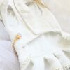 Handmade Pearl Dress with Handbag